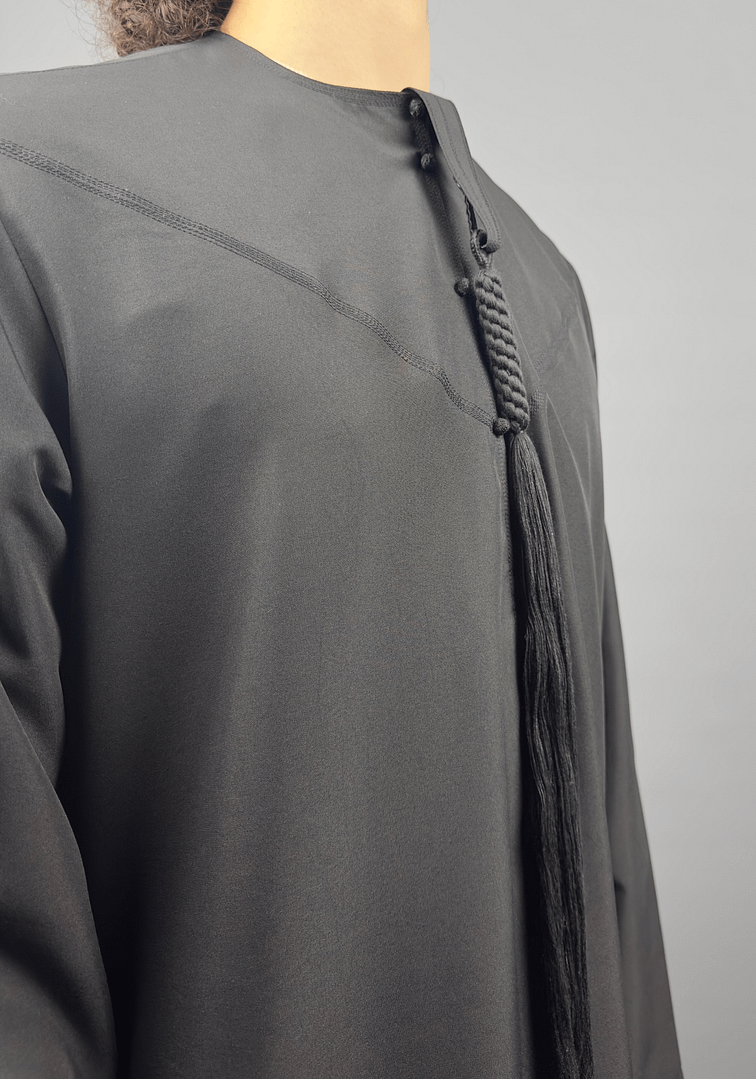 IMG_1685 Qamis Émirati Noir Pure