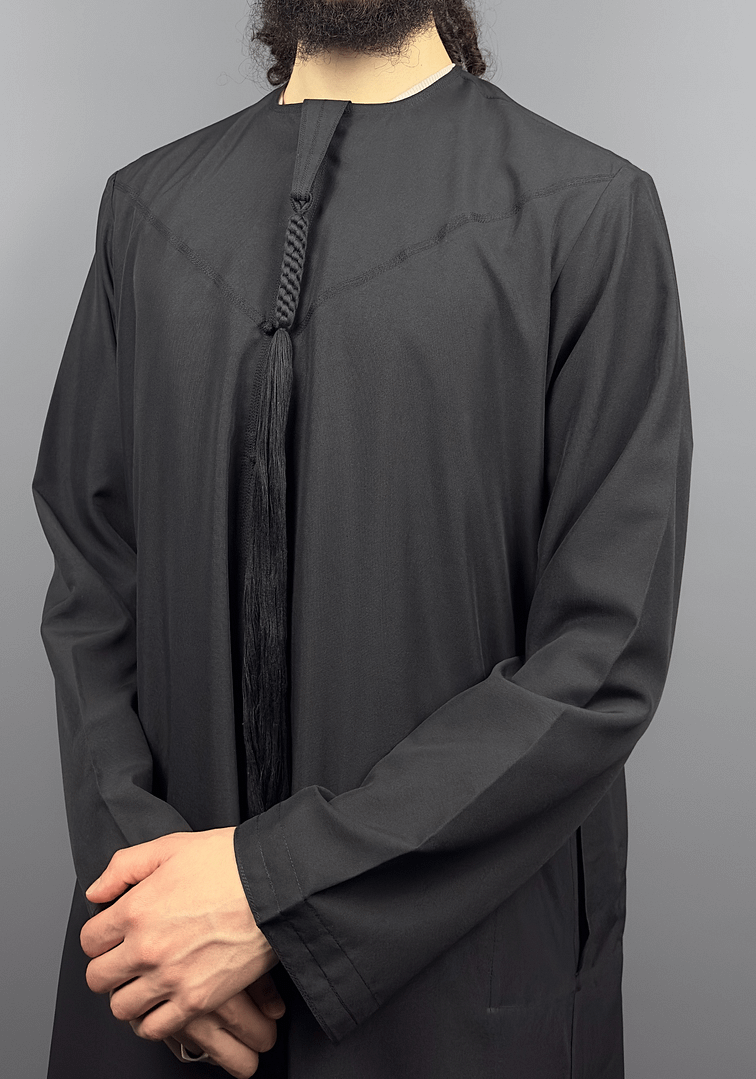 IMG_1705 Qamis Émirati Noir Pure