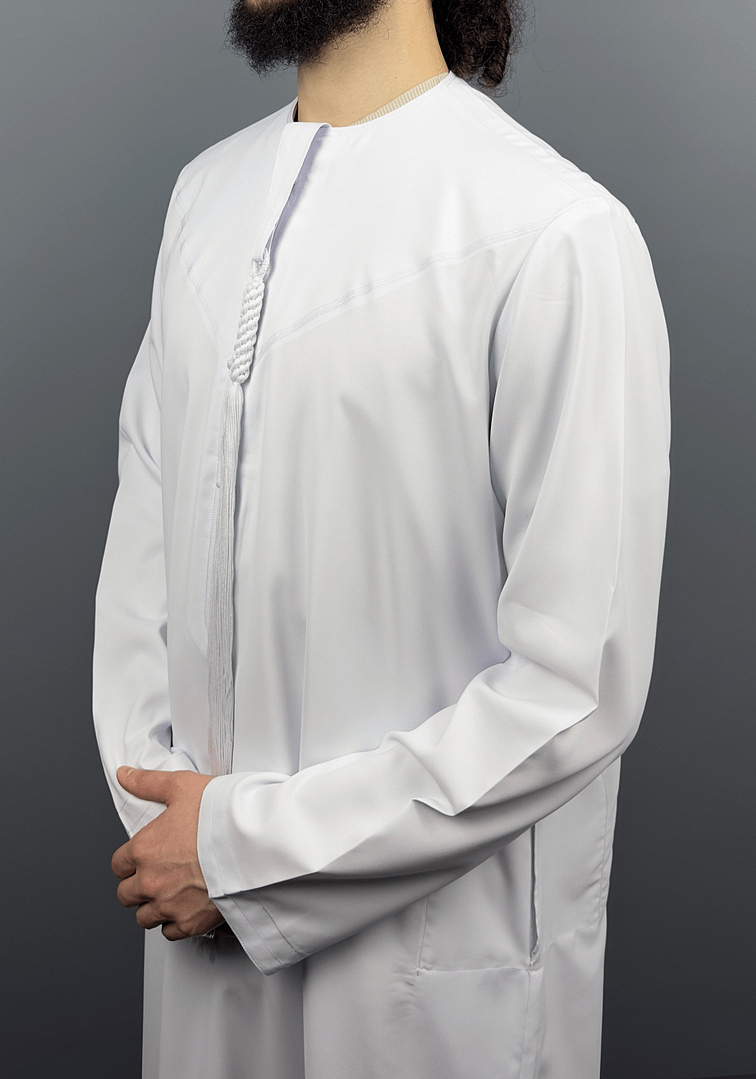 IMG_1732 Qamis Émirati Blanc Pure