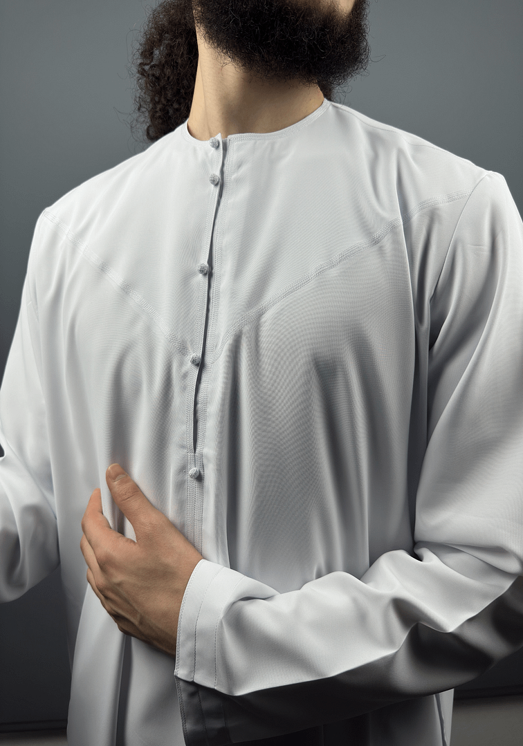 IMG_1746 Qamis Émirati Blanc Pure