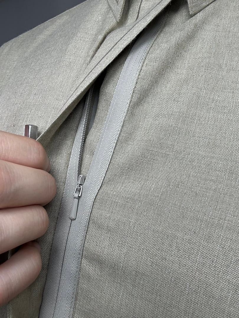 img_4133 Qamis Talib Brodée | Beige