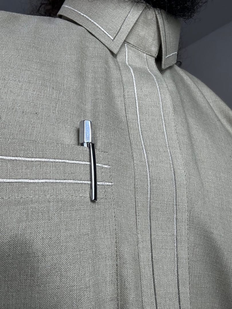 img_4134 Qamis Talib Brodée | Beige